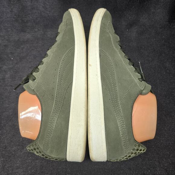 Puma Forest Green Vikky Soft Foam Shoes Low Top Sneaker - Picture 3 of 10